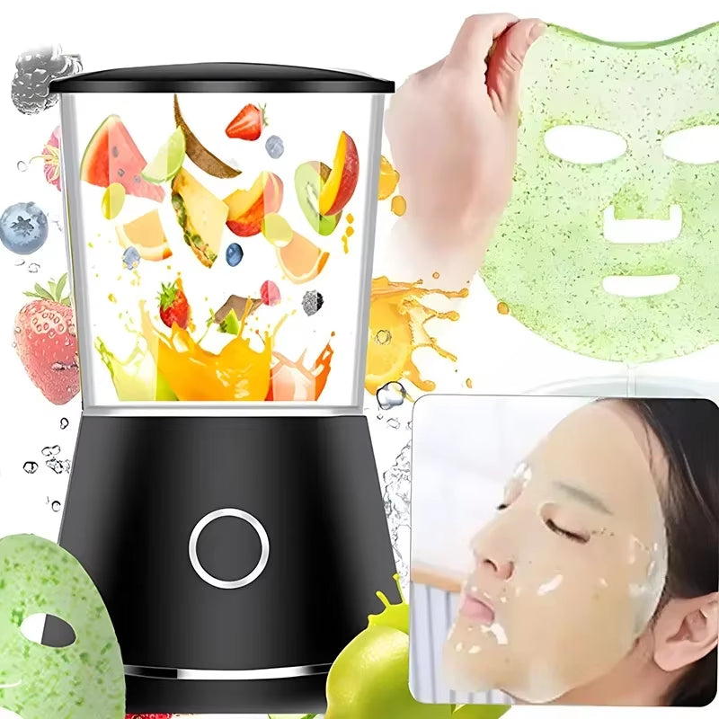 Electric DIY Face Mask Maker Machine – Natural Fruit & Vegetable Collagen Facial Device for At‑Home Skin Care